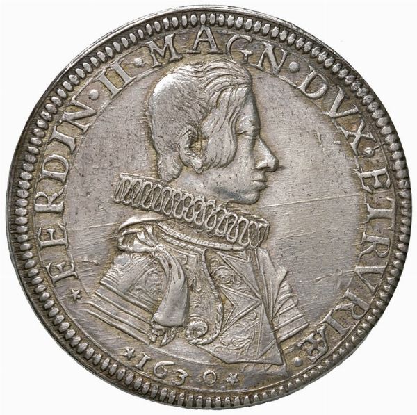 Ferdinando II de' Medici (1621-1670)  - Asta Gioielli, Orologi, Argenti, Monete - Associazione Nazionale - Case d'Asta italiane