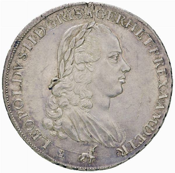 Leopoldo II, con il titolo imperiale (1790)  - Asta Gioielli, Orologi, Argenti, Monete - Associazione Nazionale - Case d'Asta italiane