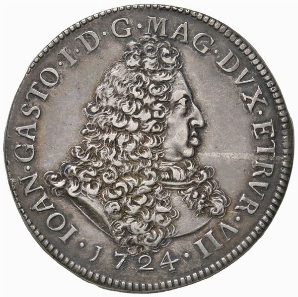 Gian Gastone de' Medici (1723-1737)  - Asta Gioielli, Orologi, Argenti, Monete - Associazione Nazionale - Case d'Asta italiane