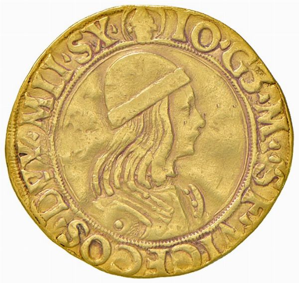 Gian Galeazzo Maria Sforza (1476-1494)  - Asta Gioielli, Orologi, Argenti, Monete - Associazione Nazionale - Case d'Asta italiane