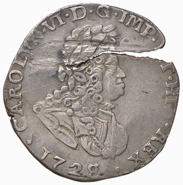 Carlo VI d'Asburgo (1707-1740)  - Asta Gioielli, Orologi, Argenti, Monete - Associazione Nazionale - Case d'Asta italiane