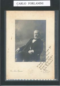 Carlo Forlanini, Pavia, Giugno 1910  - Asta Fotografia - Associazione Nazionale - Case d'Asta italiane