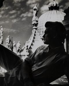 Horst Horst P. : Jean Marais, Venice, 1947  - Asta Fotografia - Associazione Nazionale - Case d'Asta italiane