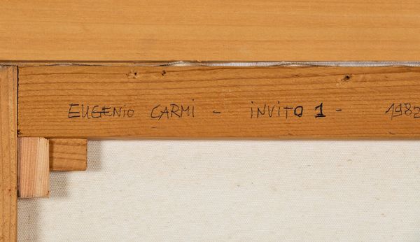CARMI EUGENIO : Invito 1, 1982  - Asta Arte Moderna, Contemporanea e Fumetti - Associazione Nazionale - Case d'Asta italiane