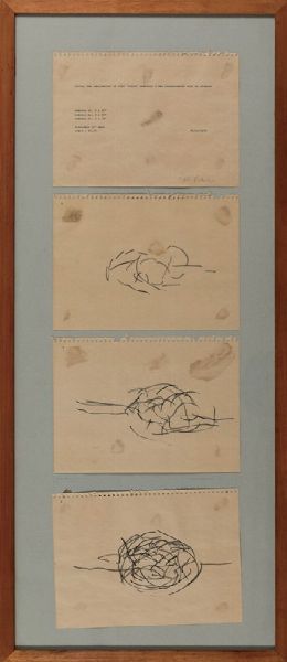 Valoch Jiri : Blind drawings, 1975  - Asta Arte Moderna, Contemporanea e Fumetti - Associazione Nazionale - Case d'Asta italiane
