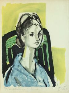Gilot Franoise - Autoritratto, 1966