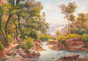 Hermann David Salomon Corrodi - La Cascata delle Marmore