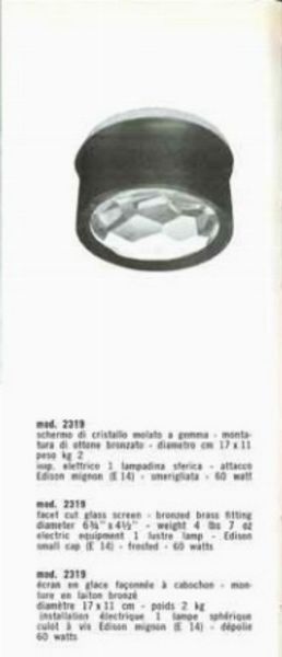 INGRAND MAX (1908 - 1969) : Tre applique  - Asta ASTA 273 - FINE DESIGN - Associazione Nazionale - Case d'Asta italiane