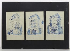 PORTALUPPI PIERO (1888 - 1967) - Edificio Ras, Milano