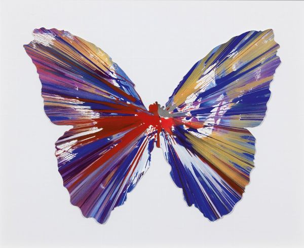Butterfly Spin Painting  - Asta ARTE CONTEMPORANEA - Associazione Nazionale - Case d'Asta italiane