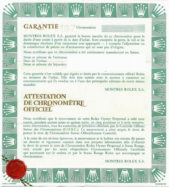 ROLEX GMT MASTER REF. 16700 N. L6374XX ANNO 1989  - Asta Orologi da polso e da tasca - Associazione Nazionale - Case d'Asta italiane