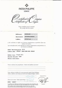 PATEK PHILIPPE CALATRAVA REF. 5107G ANNO 2001  - Asta Orologi da polso e da tasca - Associazione Nazionale - Case d'Asta italiane