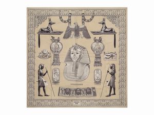 Herms - Foulard Tutankhamon