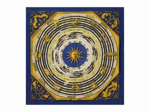 Herms - Foulard Astrologie