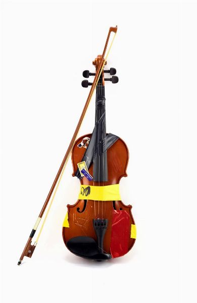 CHIARI GIUSEPPE Firenze 1926 - 2007 : Violino  - Asta Asta 156 - Dipinti, sculture, arti decorative - Associazione Nazionale - Case d'Asta italiane