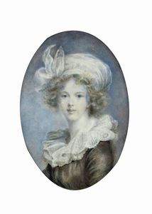 VIGEE LE BRUN ELISABETH LOUISE Parigi 1755 – 1842 Louveciennes - Autoritratto