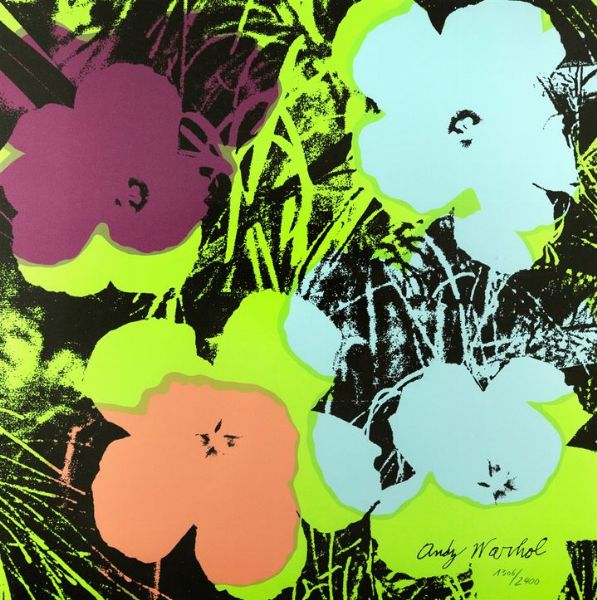 WARHOL ANDY USA 1927 - 1987 : Flowers  - Asta Asta 159 - Dipinti, sculture, grafica - Associazione Nazionale - Case d'Asta italiane