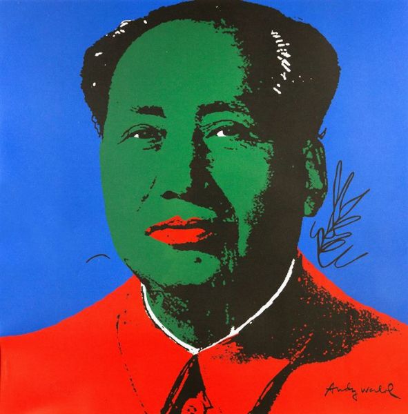 WARHOL ANDY USA 1927 - 1987 : Mao  - Asta Asta 159 - Dipinti, sculture, grafica - Associazione Nazionale - Case d'Asta italiane