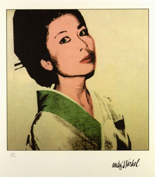 WARHOL ANDY USA 1927 - 1987 : Kimiko  - Asta Asta 159 - Dipinti, sculture, grafica - Associazione Nazionale - Case d'Asta italiane