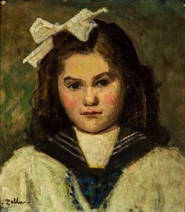 ZOLLA VENANZIO GB 1880 - 1961 Torino - Ritratto di Marisa