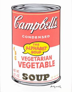 WARHOL ANDY USA 1927 - 1987 - Campbell's Soup - Vegetarian vegetable
