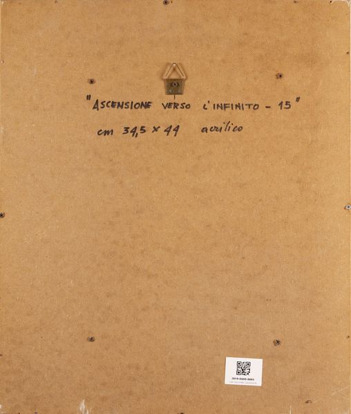CHIN HSIAO (n. 1935) : Ascensione verso l'infinito - 15.  - Asta ASTA 274 - ARTE MODERNA (online) - Associazione Nazionale - Case d'Asta italiane