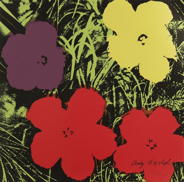 WARHOL ANDY (1928 - 1987) : Flowers.  - Asta ASTA 274 - ARTE MODERNA (online) - Associazione Nazionale - Case d'Asta italiane