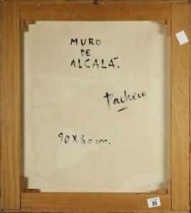 PACHECO JULIAN (n. 1937) : Muro de Alcal.  - Asta ASTA 274 - ARTE MODERNA (online) - Associazione Nazionale - Case d'Asta italiane