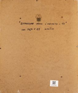 CHIN HSIAO (n. 1935) : Ascensione verso l'infinito - 15.  - Asta ASTA 274 - ARTE MODERNA (online) - Associazione Nazionale - Case d'Asta italiane