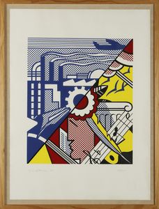 LICHTENSTEIN ROY (1923 - 1997) - Industry and the arts (II).