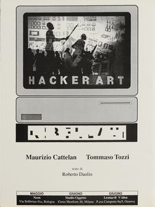 CATTELAN MAURIZIO (n. 1960) : Flash Art.  - Asta ASTA 274 - ARTE MODERNA (online) - Associazione Nazionale - Case d'Asta italiane