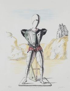 Giorgio de Chirico - Il risveglio del trovatore