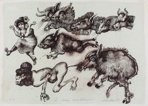 Jean Lebenstein : Animal farm  - Asta Libri, Autografi e Stampe - Associazione Nazionale - Case d'Asta italiane