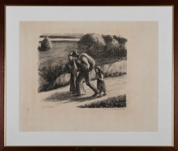 Pissarro Camille : Les trumadeurs, 1896  - Asta Arte Moderna e Contemporanea - Associazione Nazionale - Case d'Asta italiane