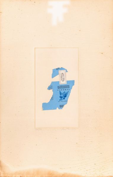 Motherwell Robert : Gauloises Bleues, 1968  - Asta Arte Moderna e Contemporanea - Associazione Nazionale - Case d'Asta italiane