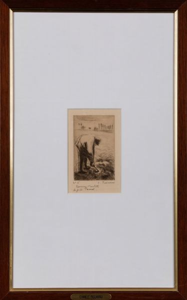 Pissarro Camille : Pere Pascal, 1889  - Asta Arte Moderna e Contemporanea - Associazione Nazionale - Case d'Asta italiane