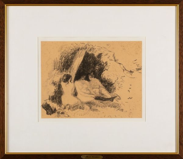 Pissarro Camille : Femmes nues, 1896  - Asta Arte Moderna e Contemporanea - Associazione Nazionale - Case d'Asta italiane