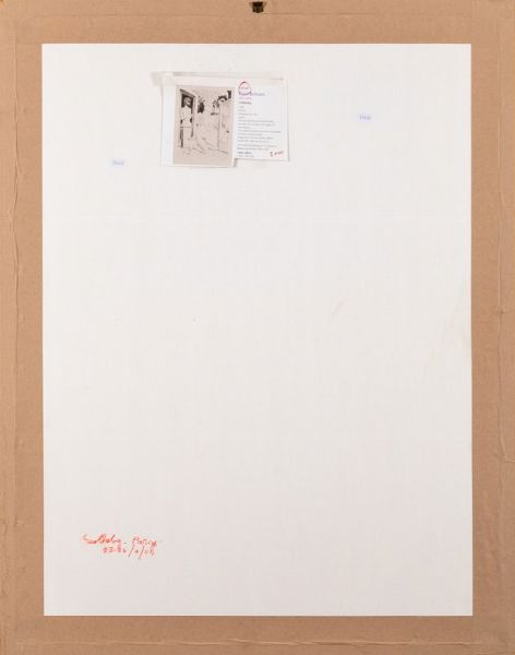 Delvaux Paul : L'eventail, 1968  - Asta Arte Moderna e Contemporanea - Associazione Nazionale - Case d'Asta italiane