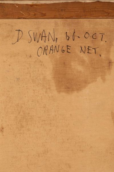 Swan Douglas : Orange net, 1961  - Asta Arte Moderna e Contemporanea - Associazione Nazionale - Case d'Asta italiane
