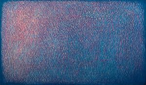 Deluigi Mario : G. A. (Grattage azzurro) 307, metà anni ‘60  - Asta Arte Moderna e Contemporanea - Associazione Nazionale - Case d'Asta italiane