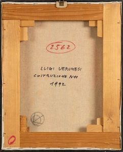 Veronesi Luigi : Costruzione n. 11, 1992  - Asta Arte Moderna e Contemporanea - Associazione Nazionale - Case d'Asta italiane