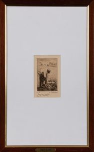 Pissarro Camille : Pere Pascal, 1889  - Asta Arte Moderna e Contemporanea - Associazione Nazionale - Case d'Asta italiane
