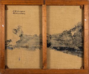 Eielson Jorge : Paesaggio infinito della costa del Perù, 1962  - Asta Arte Moderna e Contemporanea - Associazione Nazionale - Case d'Asta italiane