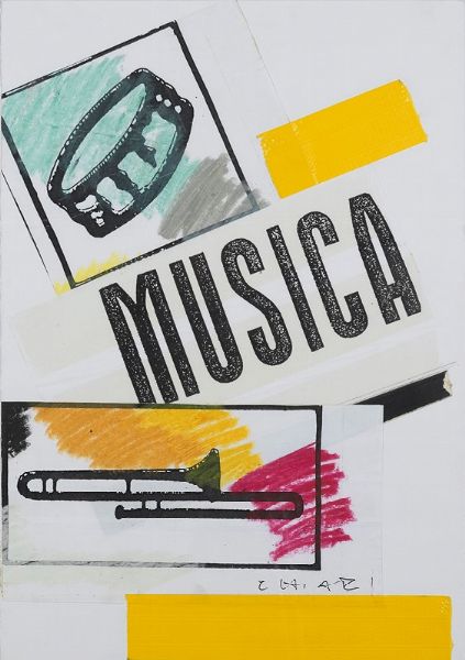 Giuseppe Chiari : Musica  - Asta Arte Moderna e Contemporanea - Associazione Nazionale - Case d'Asta italiane