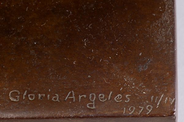 Gloria Argeles : Figura seduta  - Asta Arte Moderna e Contemporanea - Associazione Nazionale - Case d'Asta italiane