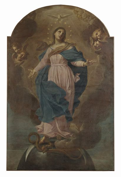 PAGLIA ANGELO (1681 - 1763) : Elevazione della Vergine.  - Asta ASTA 277 - ARTE ANTICA E DEL XIX SECOLO - Associazione Nazionale - Case d'Asta italiane