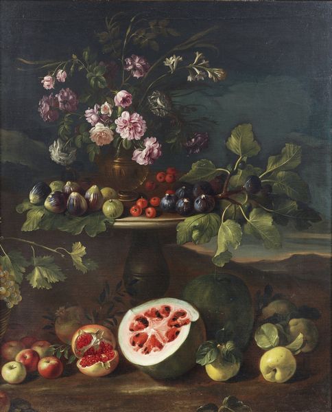 STANCHI GIOVANNI (1608 - 1675) : Natura morta di frutta.  - Asta ASTA 277 - ARTE ANTICA E DEL XIX SECOLO - Associazione Nazionale - Case d'Asta italiane