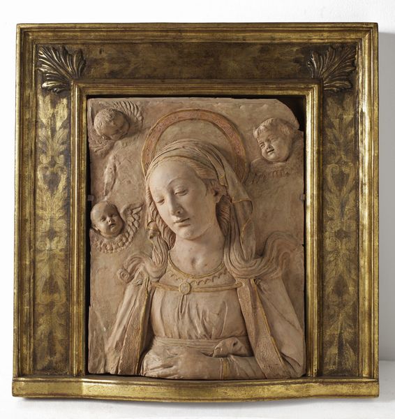 PANCERA BESAREI VALENTINO (1829 - 1902) : Madonna con putti.  - Asta ASTA 277 - ARTE ANTICA E DEL XIX SECOLO - Associazione Nazionale - Case d'Asta italiane