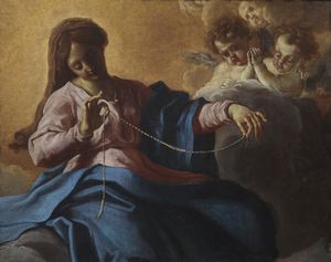 ARTISTA TOSCANO DEL XVIII SECOLO - Madonna dei nodi.