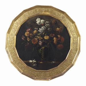 RECCO GIACOMO (1603 - 1653) - Attribuito a. Natura morta di fiori.